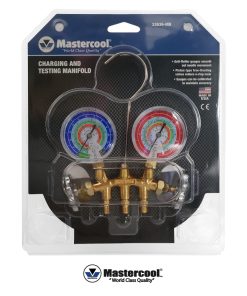 JUEGO MANOMETROS R22-R134a-R404A PARA REFRIGERACIÓN MASTERCOOL 33636-MR