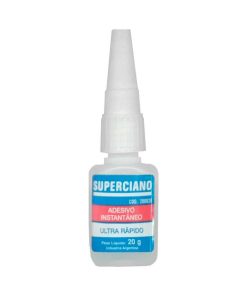 ADHESIVO INSTANTANEO SUPERCIANO 20GR – CÓD: 754